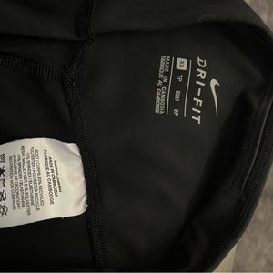 Nike Black “Just Do It” Capris